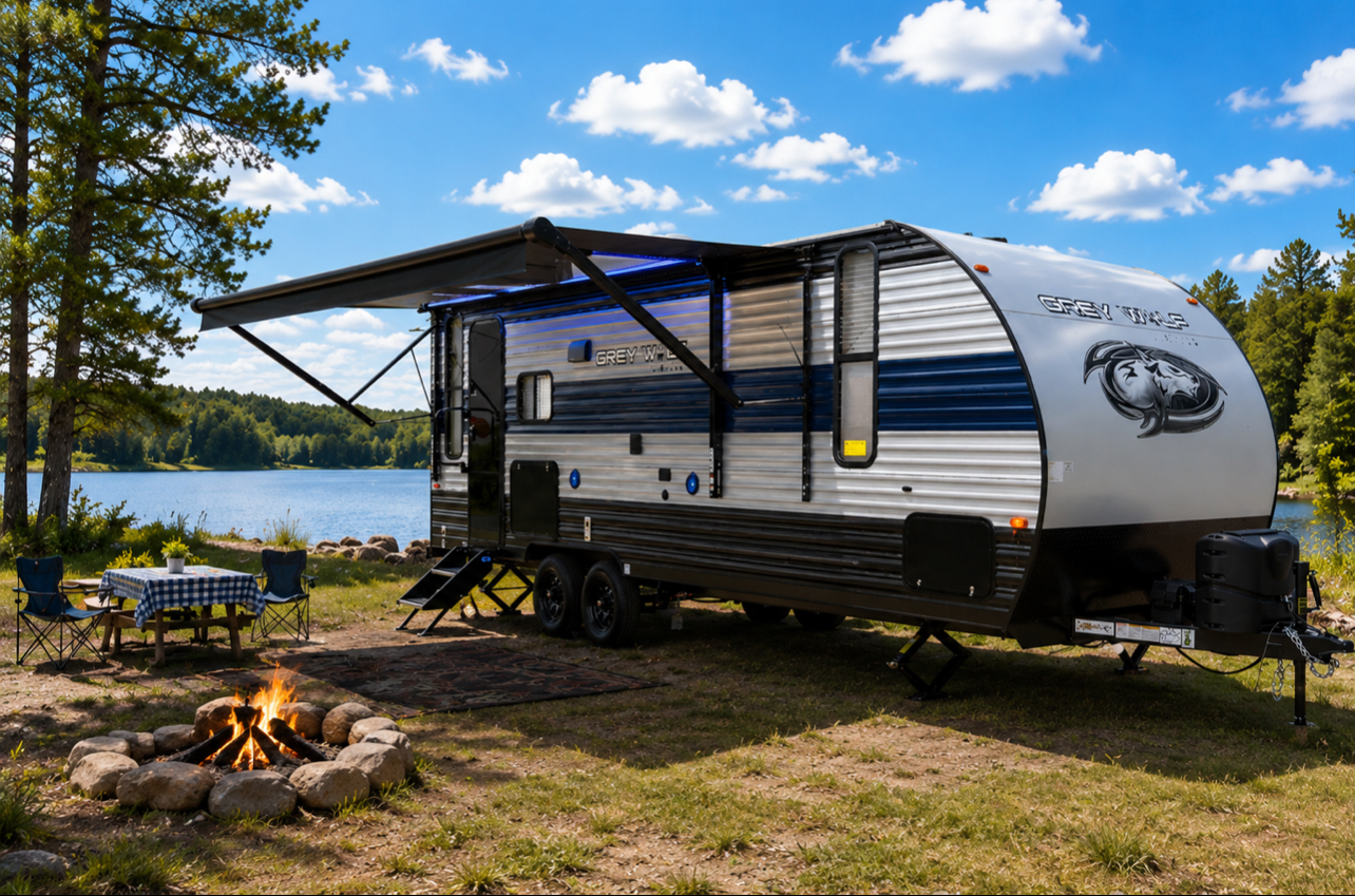 2022 GREY WOLF 23MK MID KITCHEN