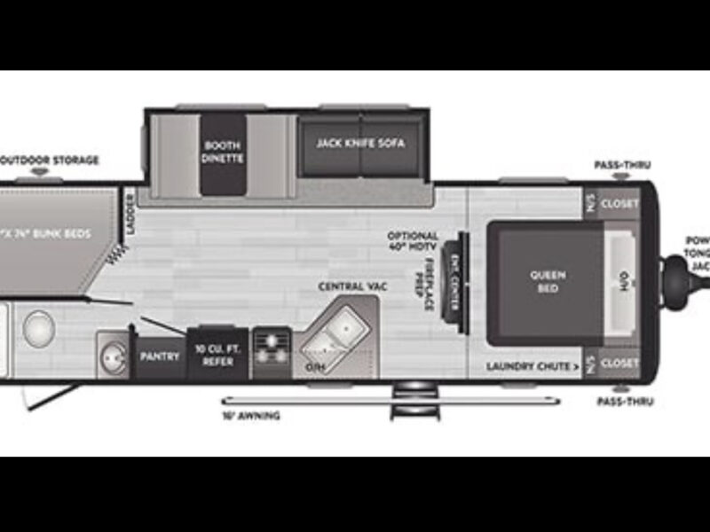2022 HIDEOUT 272BH BUNK HOUSE